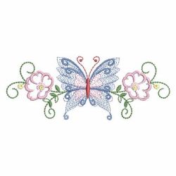 Rippled Butterfly Borders 09(Sm) machine embroidery designs