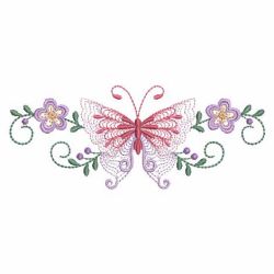 Rippled Butterfly Borders 11(Sm) machine embroidery designs