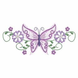 Rippled Butterfly Borders 12(Md) machine embroidery designs