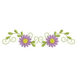 Flower Borders 2 01(Lg) machine embroidery designs