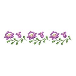 Flower Borders 2 08(Md) machine embroidery designs