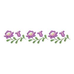 Flower Borders 2 08(Lg) machine embroidery designs