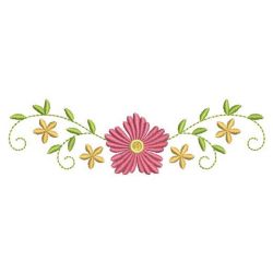 Flower Borders 2 09(Lg) machine embroidery designs