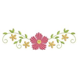 Flower Borders 2 09(Lg) machine embroidery designs