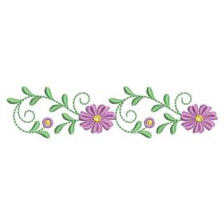 Flower Borders 2 11(Lg) machine embroidery designs