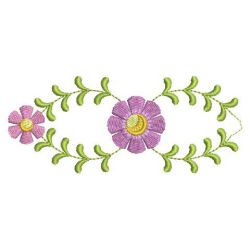 Flower Borders 2 12(Lg) machine embroidery designs