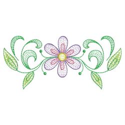 Rippled Spring Flowers 03(Md) machine embroidery designs