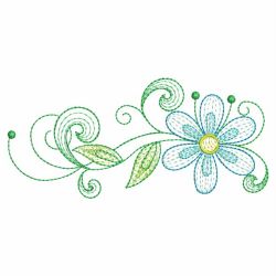 Rippled Spring Flowers 11(Md) machine embroidery designs