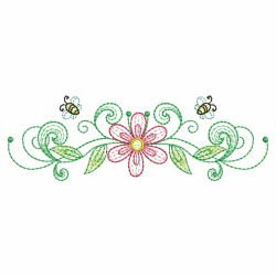 Rippled Spring Flowers 12(Md) machine embroidery designs