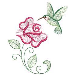 Rippled Valentine Rose 03 machine embroidery designs