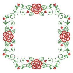 Red Rose Quilt(Md) machine embroidery designs