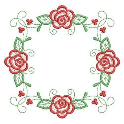 Red Rose Quilt 04(Lg) machine embroidery designs