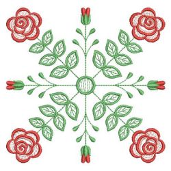 Red Rose Quilt 10(Lg) machine embroidery designs