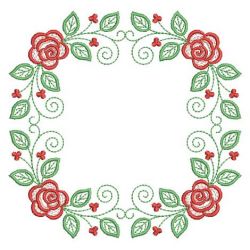 Red Rose Quilt 12(Lg) machine embroidery designs