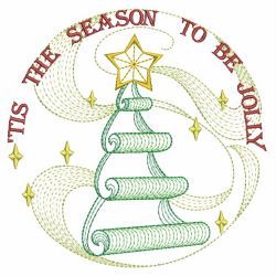 Tis The Season To Be Jolly 01(Md) machine embroidery designs