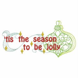 Tis The Season To Be Jolly 03(Lg) machine embroidery designs