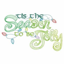 Tis The Season To Be Jolly 05(Md) machine embroidery designs