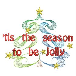 Tis The Season To Be Jolly 07(Lg) machine embroidery designs