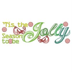 Tis The Season To Be Jolly 10(Lg) machine embroidery designs