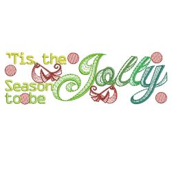 Tis The Season To Be Jolly 10(Sm) machine embroidery designs