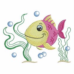 Lovely Sea Animals 02 machine embroidery designs