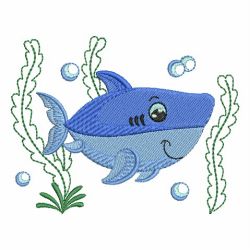 Lovely Sea Animals 03 machine embroidery designs