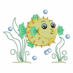 Lovely Sea Animals 05 machine embroidery designs