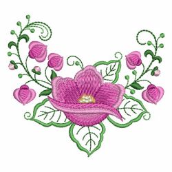 Heirloom Amazing Flowers 03 machine embroidery designs