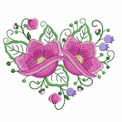Heirloom Amazing Flowers 05 machine embroidery designs
