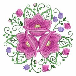 Heirloom Amazing Flowers 06 machine embroidery designs