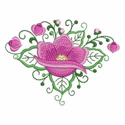 Heirloom Amazing Flowers 09 machine embroidery designs