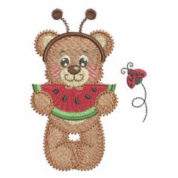 Lovely Teddy Bear 01 machine embroidery designs