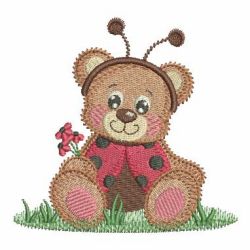 Lovely Teddy Bear 02 machine embroidery designs