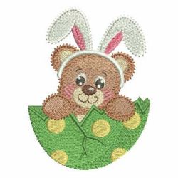 Lovely Teddy Bear 04 machine embroidery designs