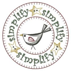 Primitive Simplify 01(Sm) machine embroidery designs
