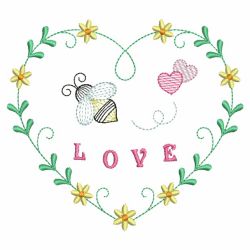 Bee Mine 05(Lg) machine embroidery designs