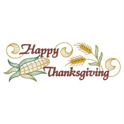 Happy Thanksgiving 10(Sm) machine embroidery designs