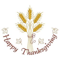 Happy Thanksgiving 13(Lg) machine embroidery designs