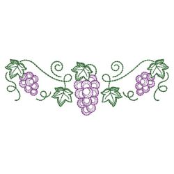 Vintage Grapes 06(Md) machine embroidery designs