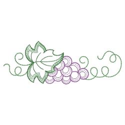 Vintage Grapes 07(Md) machine embroidery designs