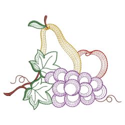 Vintage Grapes 11(Md) machine embroidery designs