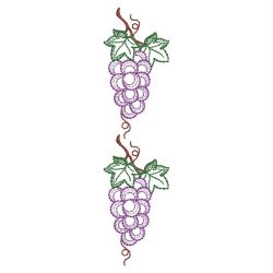 Vintage Grapes 12(Lg) machine embroidery designs