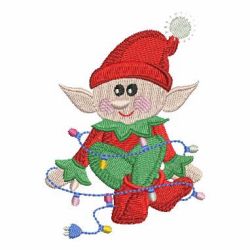 Christmas Elf 02 machine embroidery designs