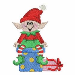 Christmas Elf 07 machine embroidery designs