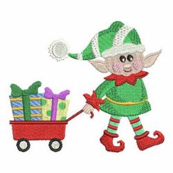 Christmas Elf 09 machine embroidery designs