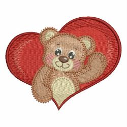 Holidy Teddy Bear 04 machine embroidery designs