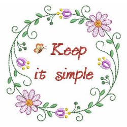 Live Simply 03(Md) machine embroidery designs