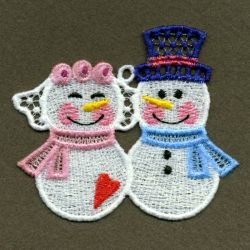 FSL Winter Snowman 04 machine embroidery designs