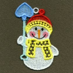 FSL Winter Snowman 08 machine embroidery designs