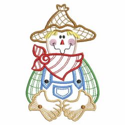 Folk Art Scarecrow(Sm) machine embroidery designs